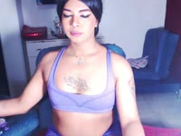 I am a very hot and daring transsexual girl who wants to masturbate on camera while you are watching me