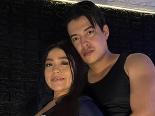 nude webcam couple pic AngelisAndJuan